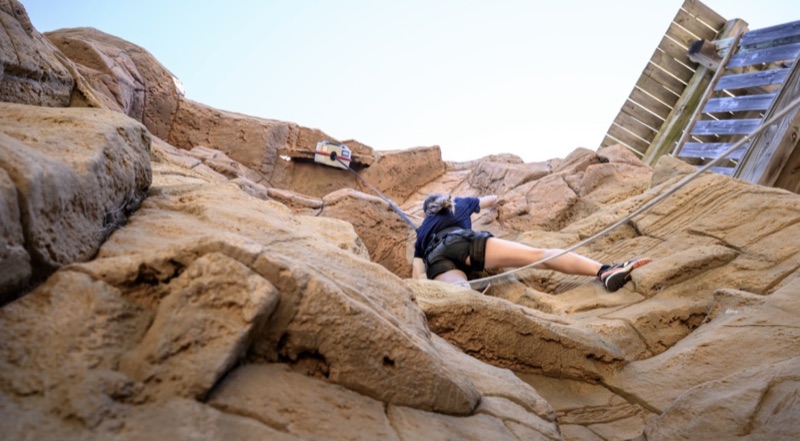 Rocher d'Escalade Leucate Aventures