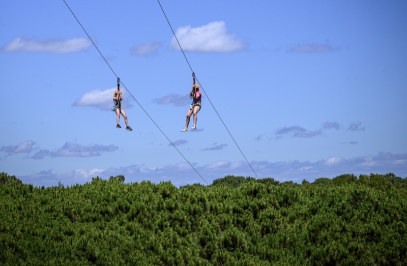 Tyrolienne Géante Leucate Aventures